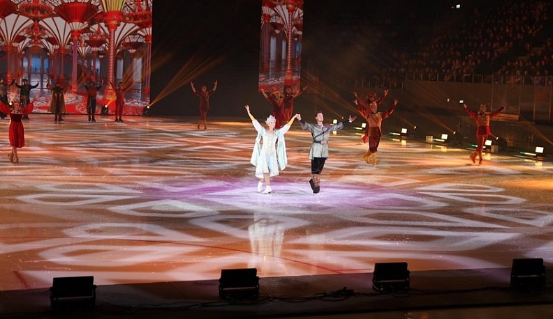В Калуге состоялось ледовое шоу «Руслан и Людмила» Татьяны Навки