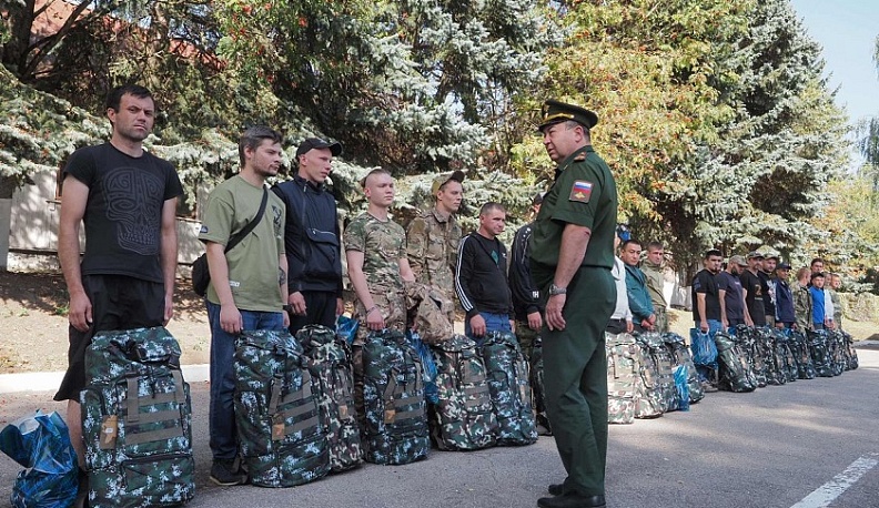 21 воина-контрактника проводили из Калуги для участия в СВО