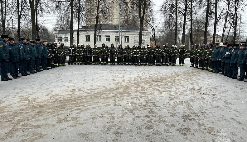 В Городском досуговом центре Калуги прошло пожарно-тактическое учение