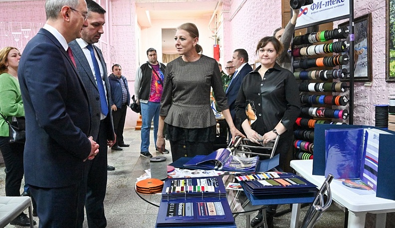 Владислав Шапша посетил промышленные предприятия Малоярославецкого района