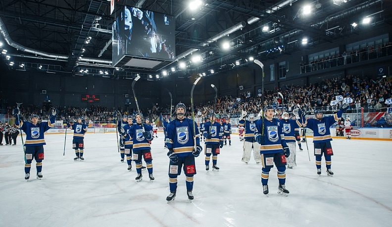 ХК «Калуга» обыграл рыбинский «Полёт» по буллитам