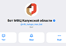 Уже почти 20 000 жителей Калужской области пользуют чат-бот МФЦ Уже почти 20 000 жителей Калужской области пользуют чат-бот МФЦ