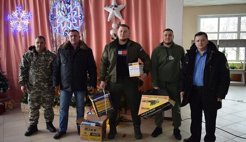 Калужане передали жителям Первомайска бензопилы для заготовки дров