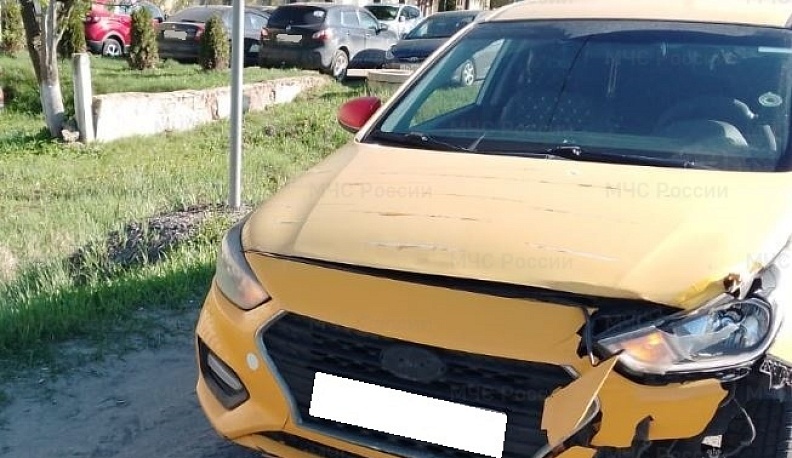 Таксист сбила пешехода в одном из районов Калужской области