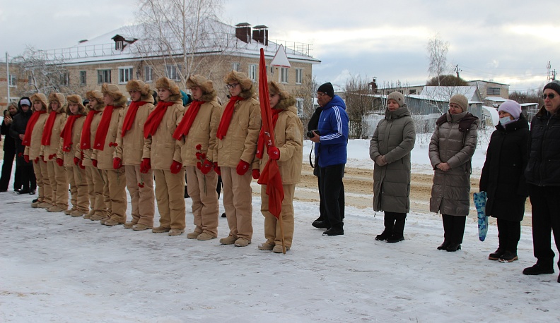В Барятине почтили память освободителей села от фашистских захватчиков