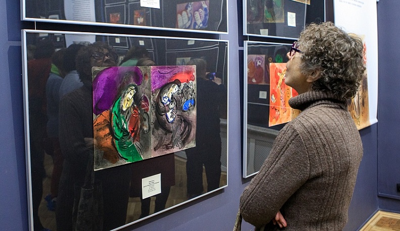 В Калуге откроется выставка графических работ Марка Шагала