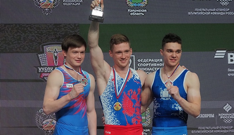 Алексей Ростов стал лучшим на перекладине на Кубке России по спортивной гимнастике