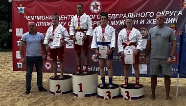 На Чемпионате ЦФО калужские самбисты завоевали две медали