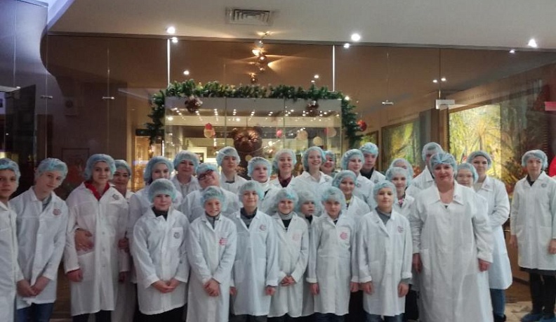 Калужские дети посетили Музей истории шоколада и какао «Мишка»