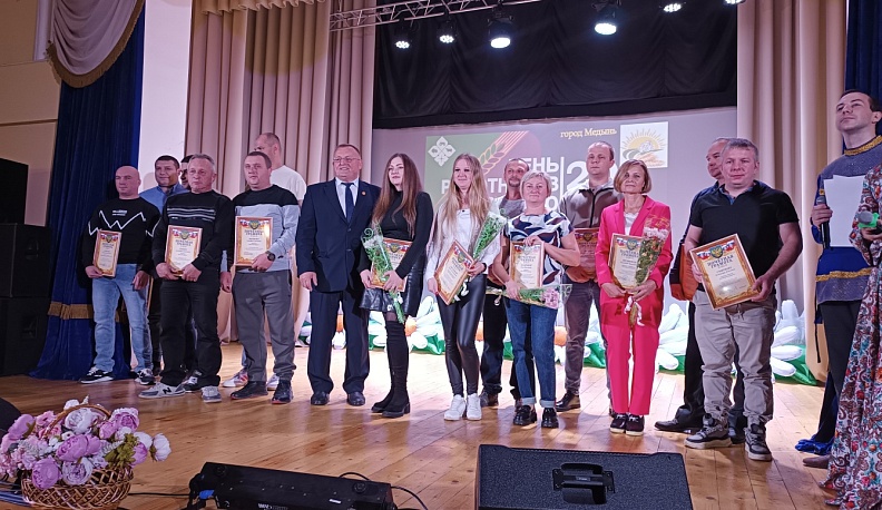 В Медыни чествовали работников аграрной отрасли