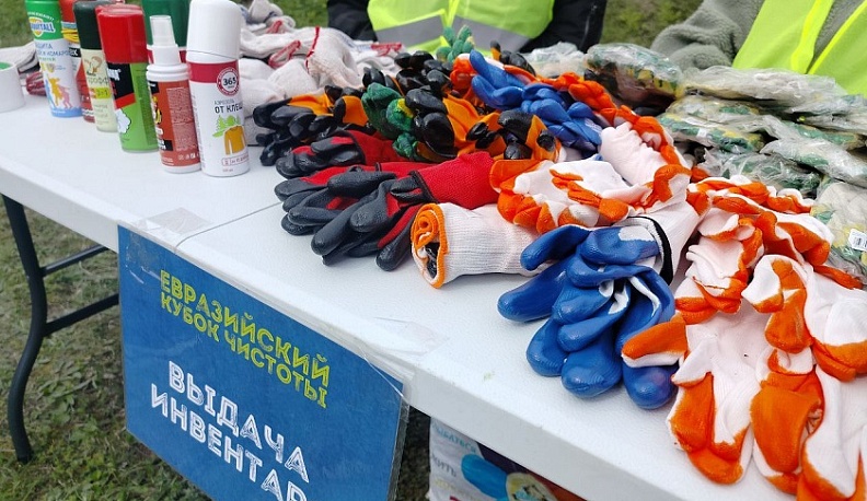 Обнинцы провели «Чистые игры» на  берегу Протвы