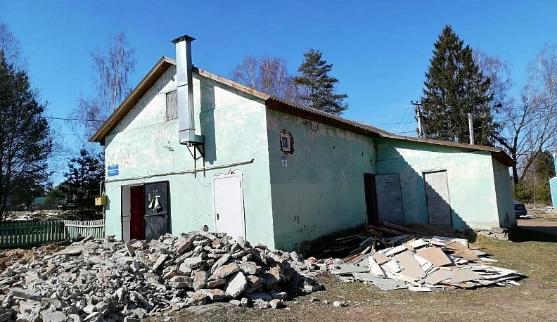 В Дзержинском районе в рамках нацпроекта начались работы по обновлению Дома культуры