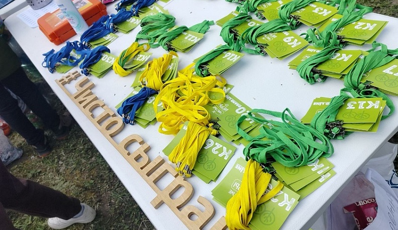 Обнинцы провели «Чистые игры» на  берегу Протвы