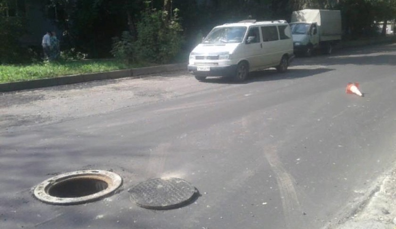 Качество ремонта ул. Тульской в Калуге привлекло внимание активистов ОНФ