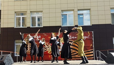 Калужские студенты отметили 81-ю годовщину Великой Победы