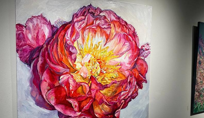 В калужском ИКЦ открылась выставка Ольги Синявской