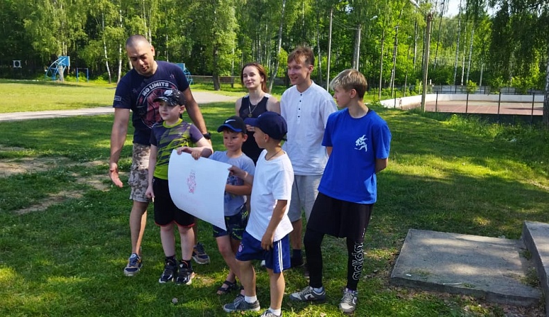 В Думиничском районе провели командообразующий тренинг для детей