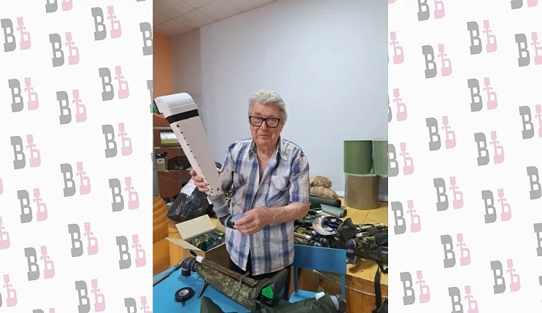 Пенсионер из Тарусского района делает перископы для СВОих