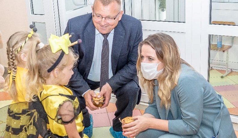 Областной омбудсмен по правам ребенка посетила детский сад в Медыни