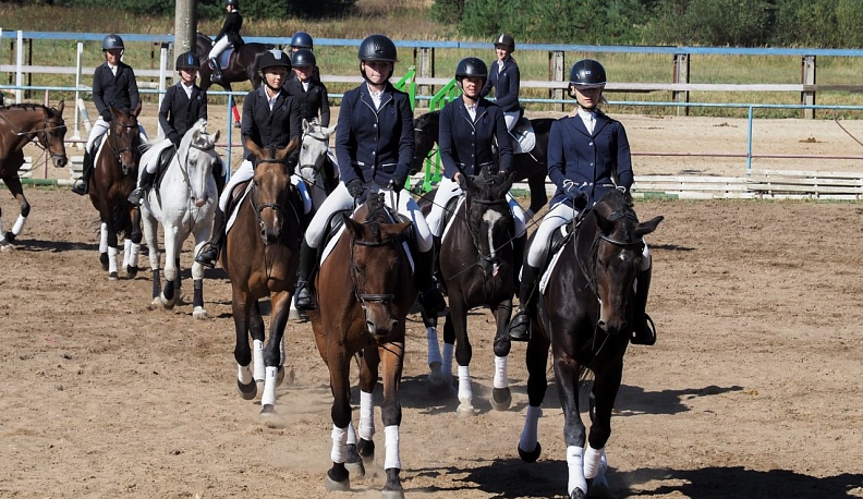 В Калуге подвели итоги соревнований по конному спорту за кубок Губернатора