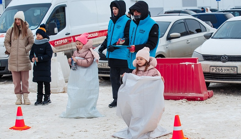 «БлиНовая Масленица» согрела жителей нескольких микрорайонов Калуги