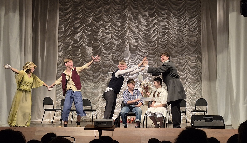 В Сухиничах состоялась премьера детского спектакля
