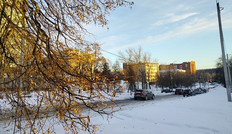 Температура воздуха в Калуге продолжает падать