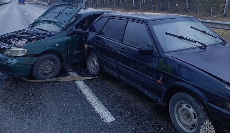 В Калужской области человек пострадал в тройном ДТП