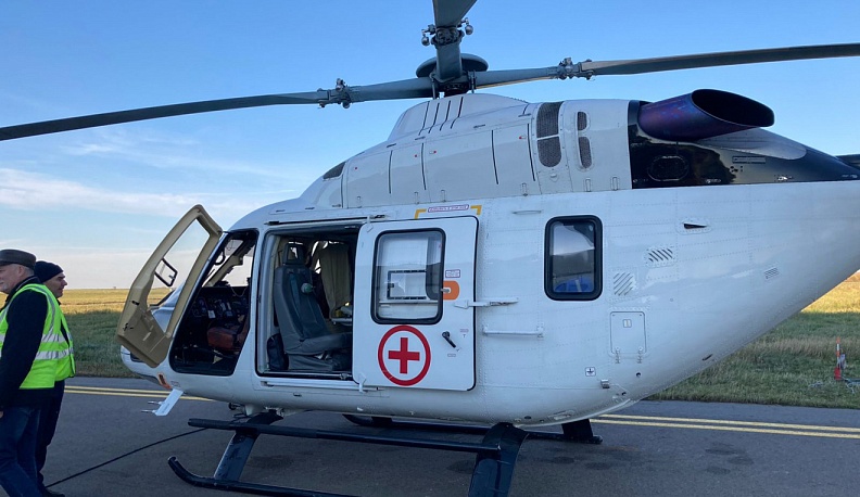 Санитарная авиация с начала года совершила уже 35 вылетов