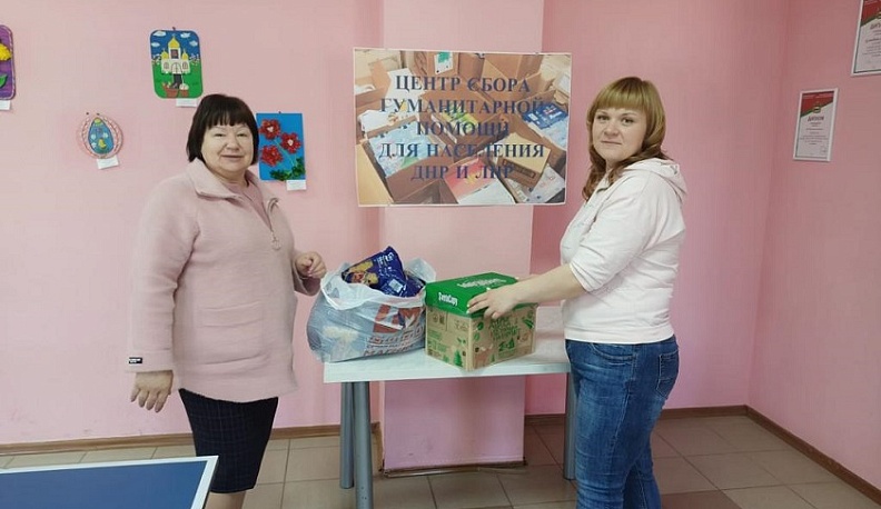 Износковцы собрали очередную партию гумпомощи для жителей Донбасса