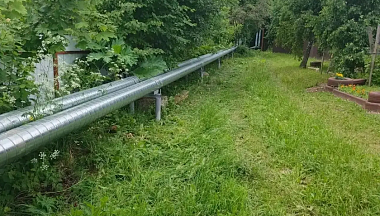 В козельской школе завершен капремонт участка теплосети