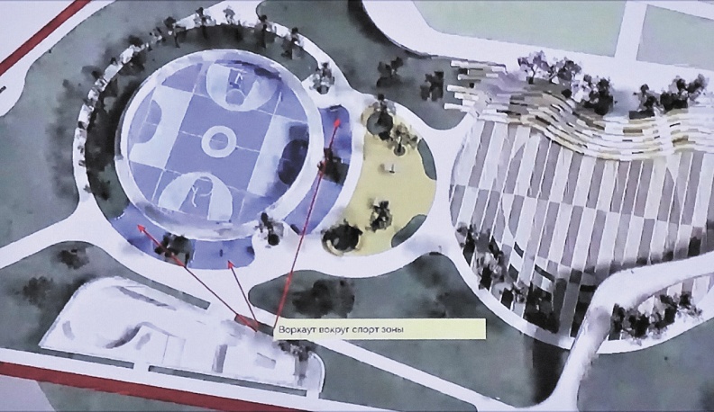 Проект создания парка в Репинском овраге в Обнинске.