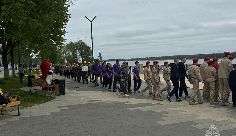 На берегу Людиновского водохранилища стартовали ежегодные соревнования «Школа безопасности»