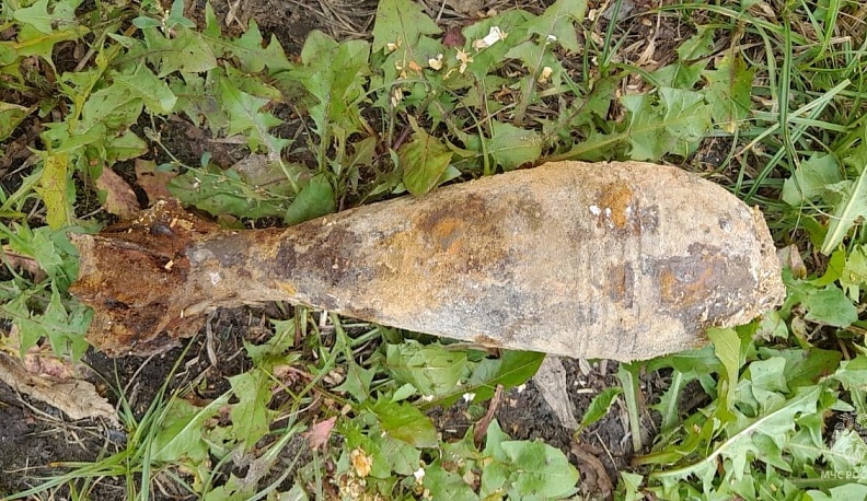 В Ульяновском районе нашли три снаряда и мину