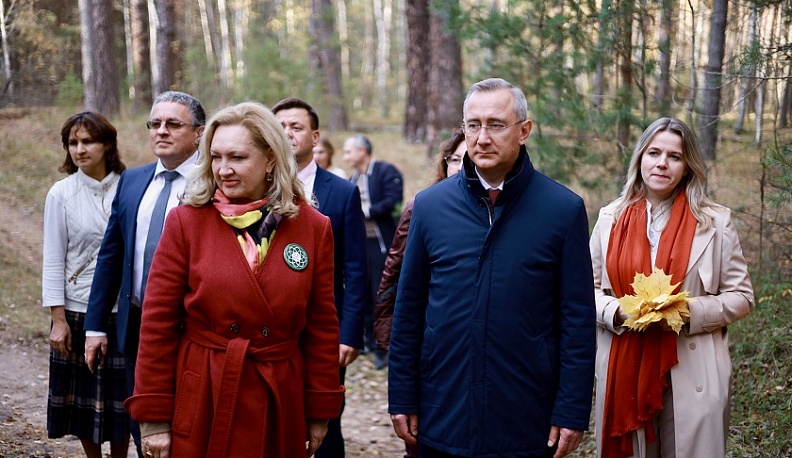 В Калуге открыли тропу «Сергиев Скит»