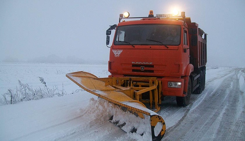 В Калужской области 103 спецмашины готовы бороться с гололедицей