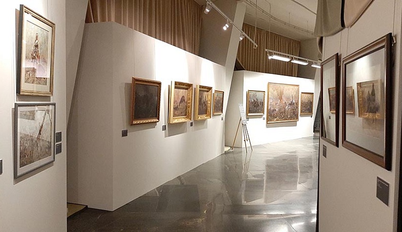 Экспозицию из Малоярославца увидели в Москве