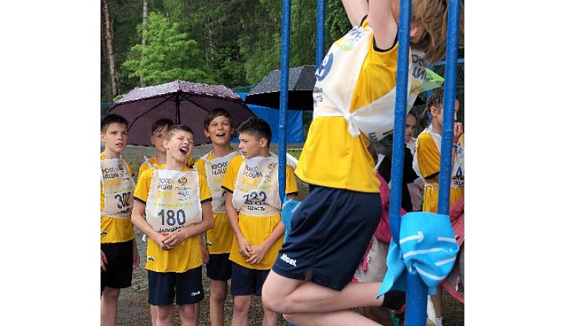 Спортивные  зарубы пятиклашек