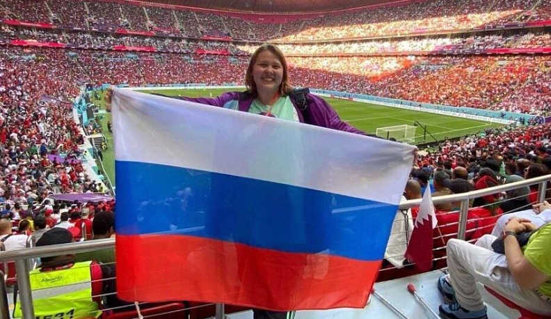 Калужанка отправилась волонтёром на ЧМ по футболу в Катаре