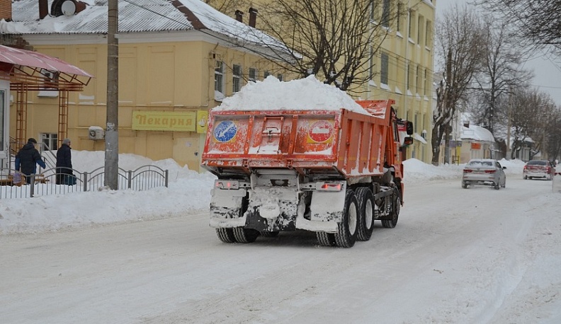 В Калуге 5 марта будут вывозить снег с 14 улиц