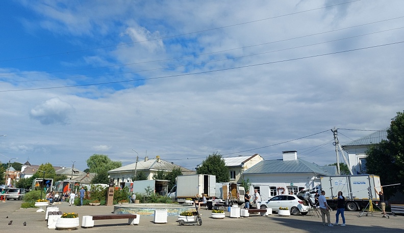 В Тарусе снимают сказку