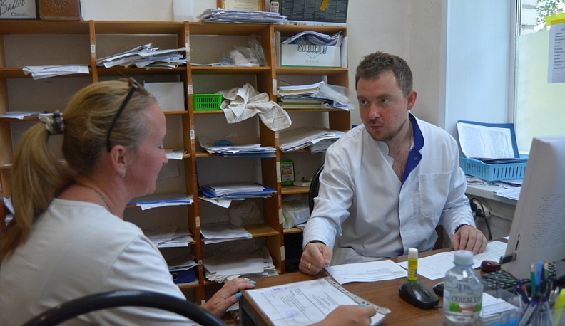 В Тарусе высадился десант врачей