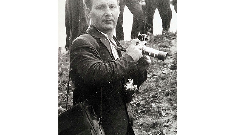 За работой, 80-е годы.