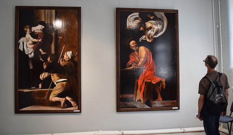 В Тарусе открылась выставка копий шедевров мирового искусства