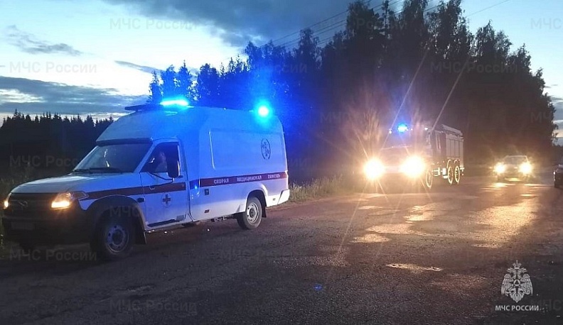 В Кировском районе иномарка сбила велосипедиста