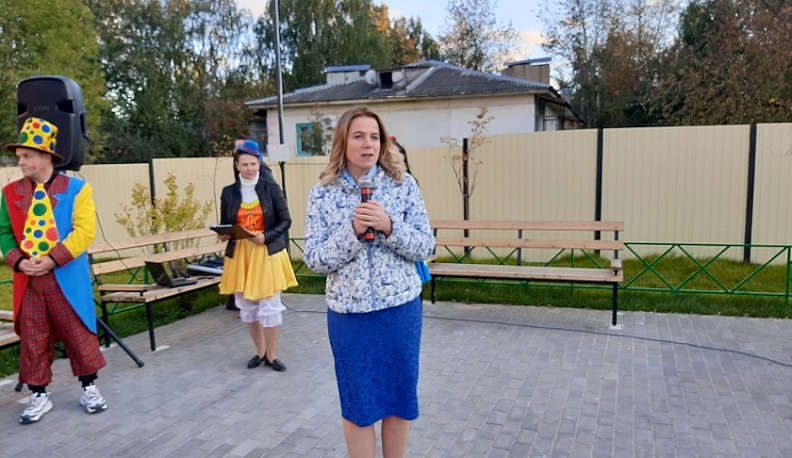 В микрорайоне Турынино в Калуге открылась многофункциональная площадка