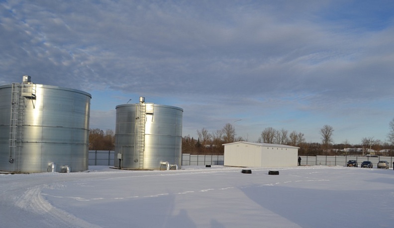 В Дзержинском районе открыли новую станцию водоочистки и водоподготовки