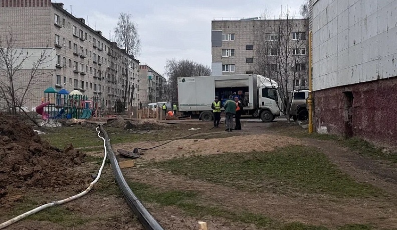 В Калуге на улице Промышленной модернизируют коллектор по национальному проекту «Инфраструктура для жизни» 