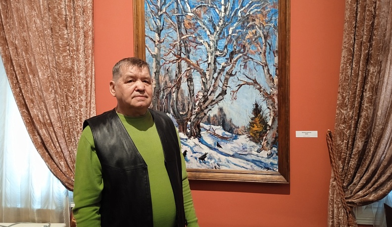 Калужский музей изобразительных искусств представил выставку Николая Гурина «В плену у красоты…»