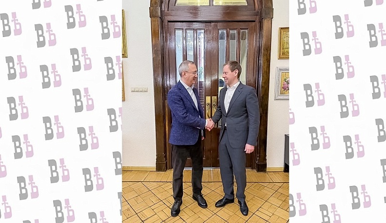 Владислав Шапша провел рабочую встречу с руководством компании «АБ ИнБев Эфес»